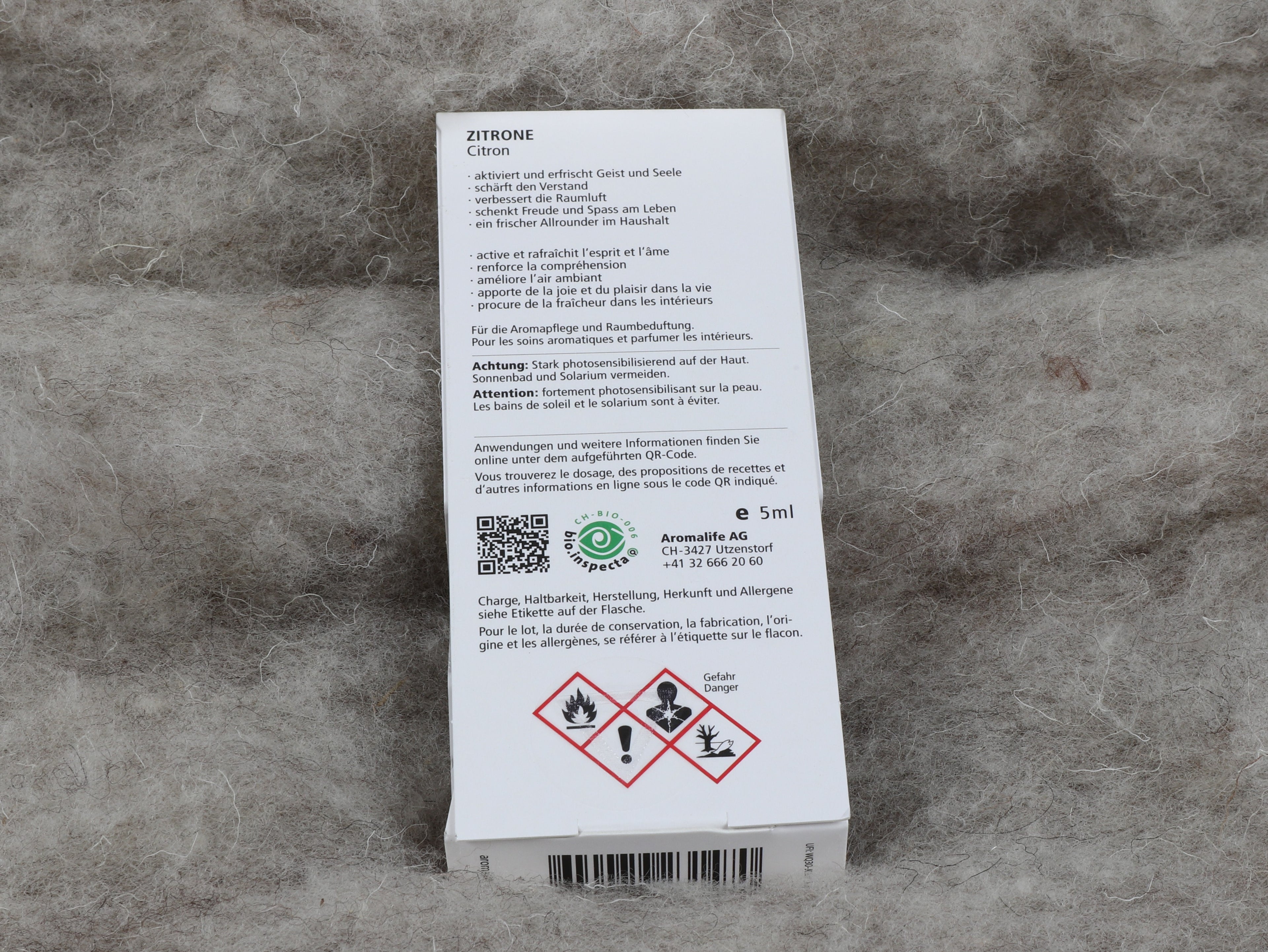 Aromalife TOP Zitrone – Klarheit & Fokus